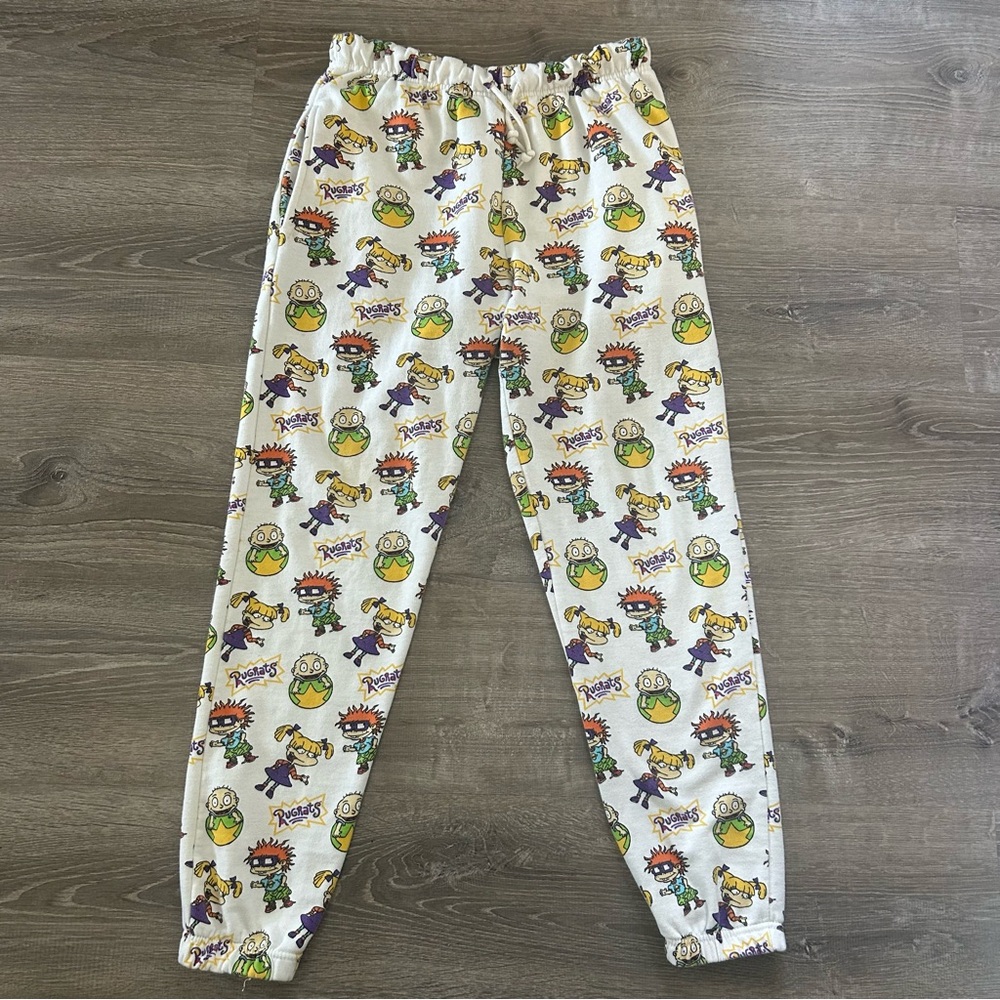 Nickleodeon Rugrats Sweatpants Joggers Size Medium